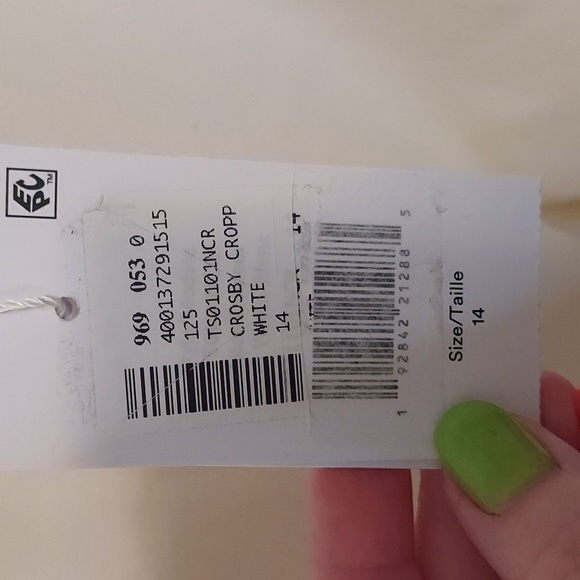 Derek Lam 10 CrosbyCrosby Cropped Flare Pants w/ Embroidery - Picture 9 of 15